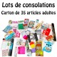 COLIS DE 35 ARTICLES ADULTES pour TOMBOLA / CONCOURS