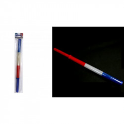 FRANCE : BATON LUMINEUX "SUPPORTER" 3 fonctions 47 cm